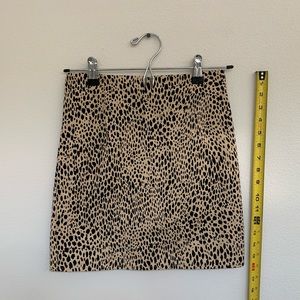 Brandy Melville Leopard Skirt NEW